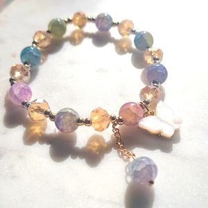 Bundle ANY(4) bracelets for $20 + FREE SHIP multi-colored Butterfly Bracelet